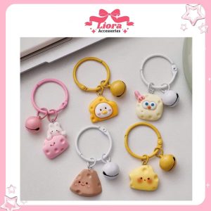 Móc khóa Nhựa Hoạt Hình Dễ Thương